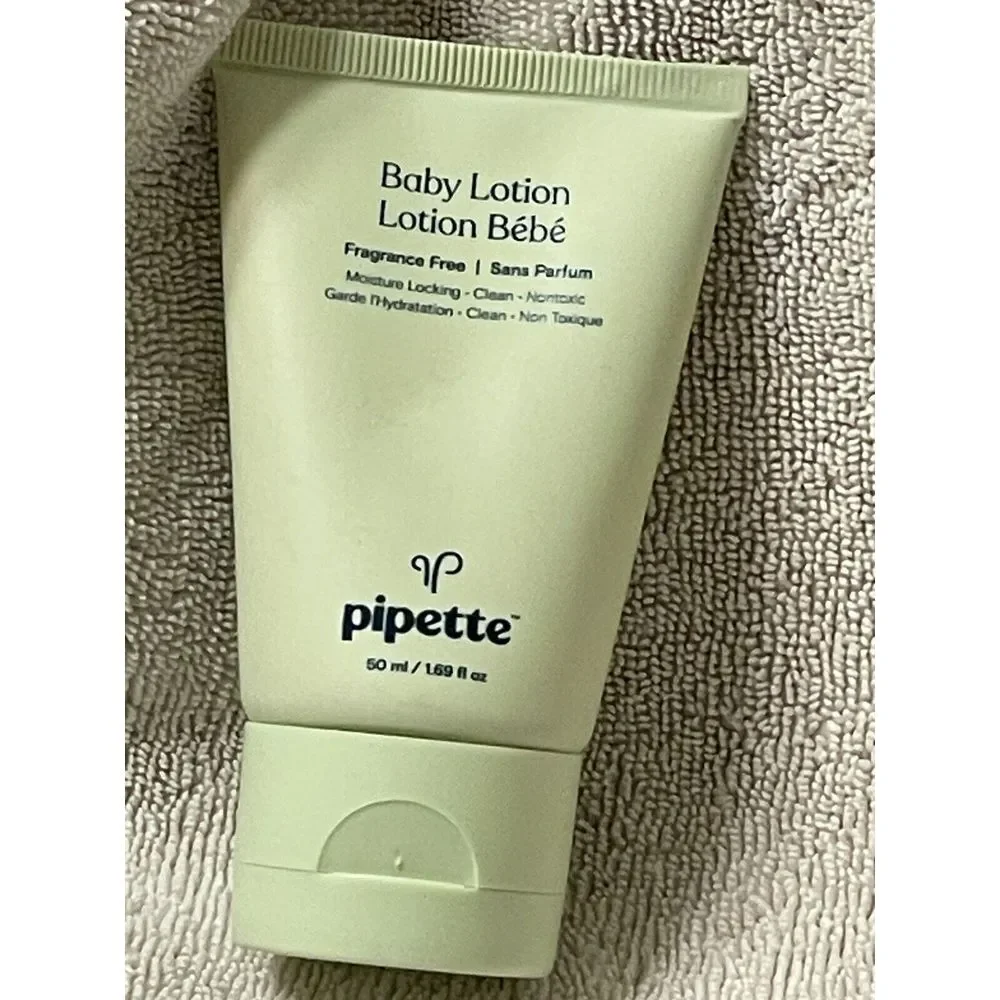 Pipette Baby Lotion Fragrance Free MINI 1.69oz 50ml Travel Size NEW Sealed